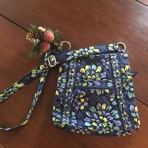 Vera Bradley Hipster Indigo Pop